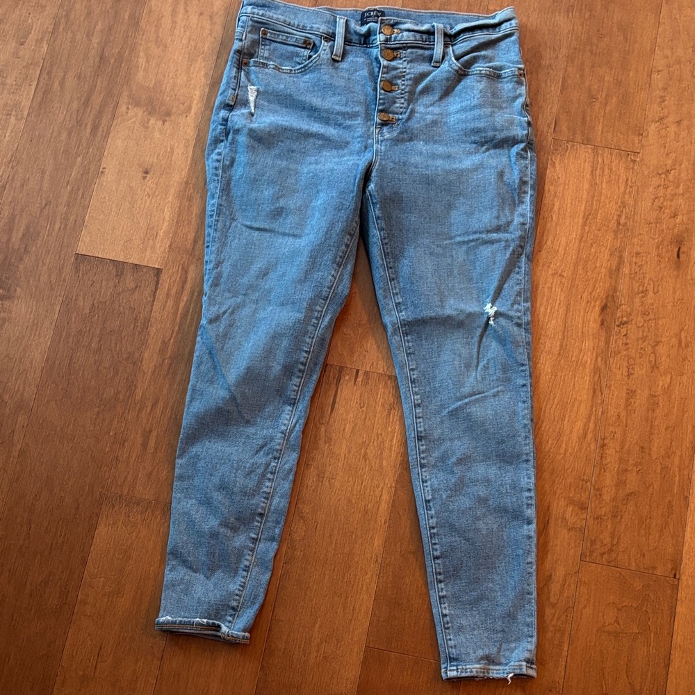 J. Crew Light Blue Skinny Jeans